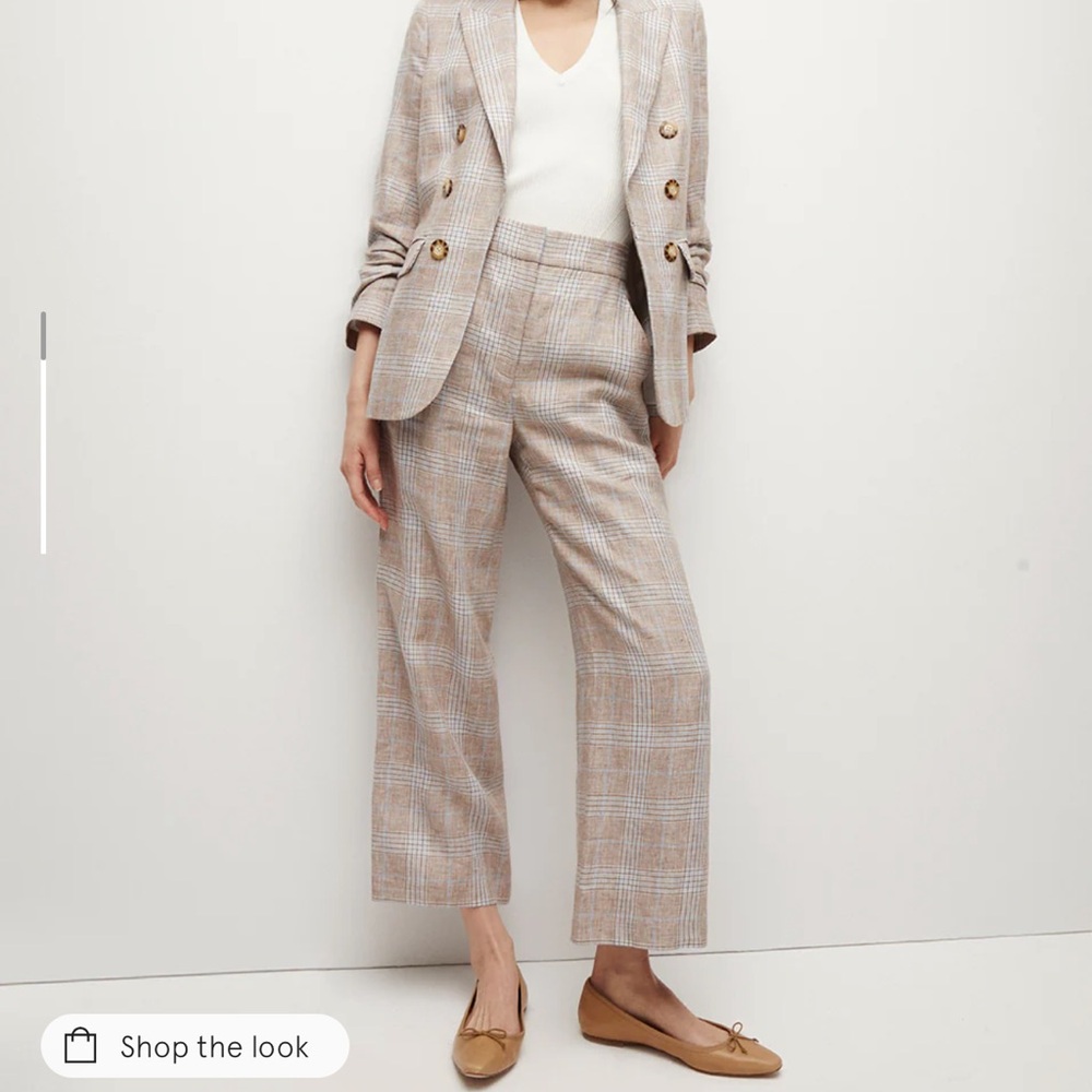 New with tags Veronica beard linen Brixton pant size 2